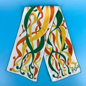 70s Girl Scouts Leader scarf 1970s vintage